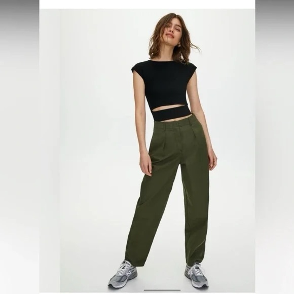 Wilfred black knit top